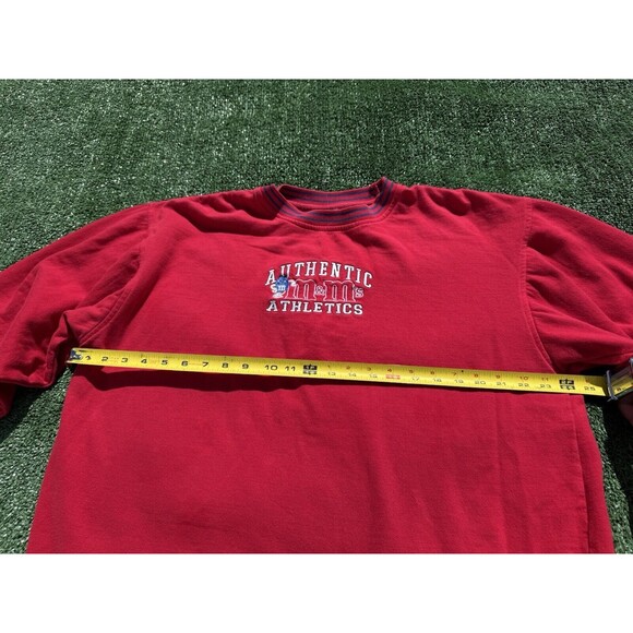 Vintage 90s M&Ms Pullover Sweatshirt Red Embroidered Adult Large MnMs MARS - Picture 5 of 8